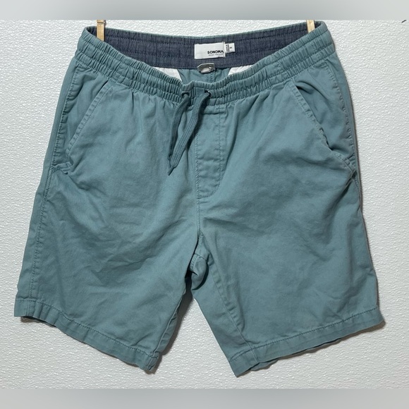 Sonoma Other - Sonoma Men's Flat Front Drawstring Shorts in Teal